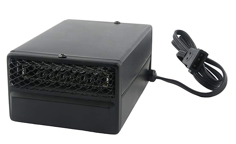 Zerostart 2600900 Interior Car Warmer Compact Plug-in Electric Portable Heater, 3,000 BTU 120 Volts 900 Watts