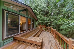 Open Wood Deck