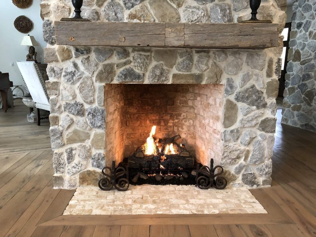 Vented Gas Log Fireplace