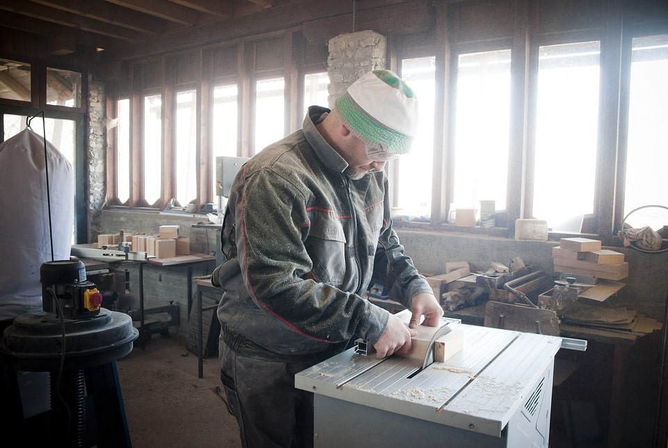 Forced Air Propane Heater for Workshop or Jobsite